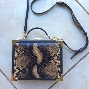 Mini Trunk Clutch and Cross Body Purse